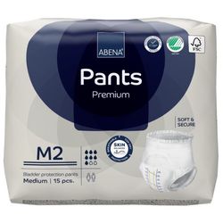 ABENA PANTS PREMIUM M2 KALHOTKY ABSORPČNÍ NAVLÉKACÍ, PRODYŠNÉ, BOKY 80-11