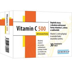 Vitamin C 500 aktivovaná forma tbl.30 Generica