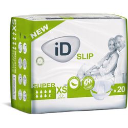 KALHOTKY ABSORPČNÍ ID SLIP X-SMALL-SUPER BOKY 40-70CM,1550ML,PRODYŠNÉ,14KS