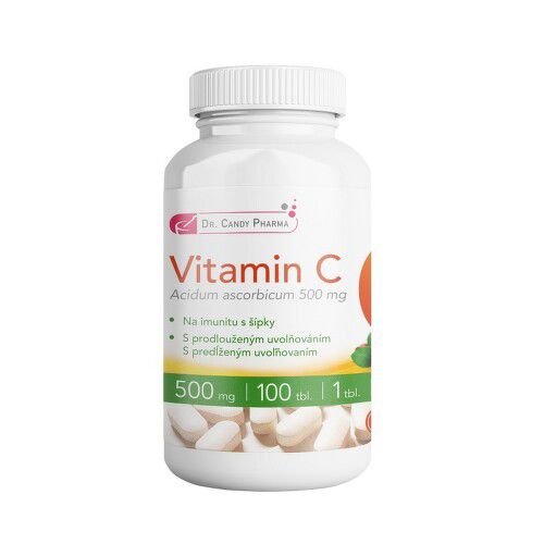 Dr.Candy Pharma Vitamin C 500 mg Premium tbl.100