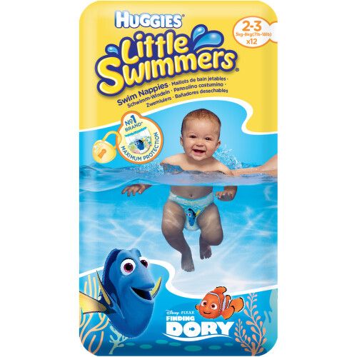 HUGGIES Little Swimmers vel.2-3 3-8kg 12ks