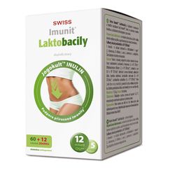 Laktobacily SWISS Imunit tob.60+12 ZDARMA