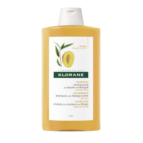 KLORANE Šampon mango na suché vlasy 400ml