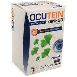 Ocutein Ginkgo 45mg+Lutein 15mg Da Vinci tob.60+30