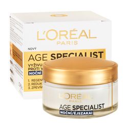 L´Oréal Paris Age Specialist 65+ noční krém proti vráskám 50ml