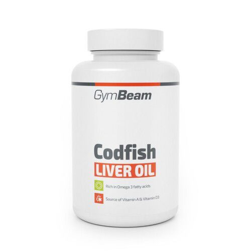 GymBeam Codfish liver oil cps.90