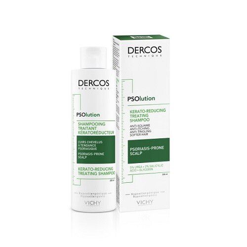 VICHY DERCOS PSOlution šampon pro pokožku hlavy se sklonem k lupénce 200ml