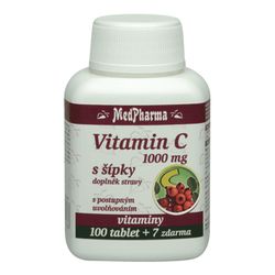 MedPharma Vitamín C 1000mg s šípky tbl.107