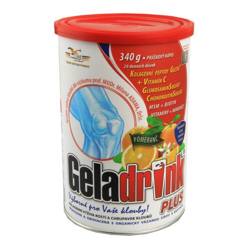 Geladrink Plus pomeranč 340g