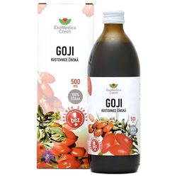 Goji Kustovnice čínská 100% šťáva 500ml EKOMEDICA