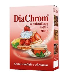 DiaChrom se sukralózou sypký 200g nízkokal.sladid.