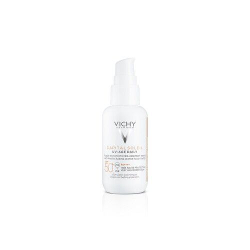 VICHY UV-AGE Daily Tónovaný Fluid bránící fotostárnutí SPF50+ 40 ml