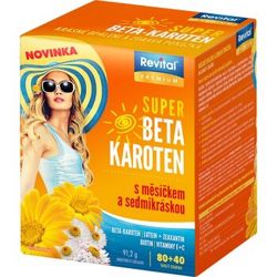 Vitar Super Beta-karot.+měsíček+7kráska tbl.80+40