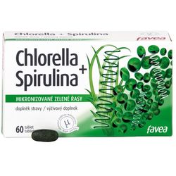 Favea Chlorella+Spirulina tbl.60
