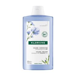 KLORANE Šampon s BIO lnem na jemné vlasy 400 ml