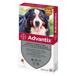 Advantix pro psy 40-60kg spot-on 1x6ml