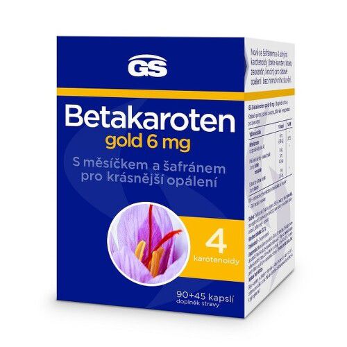 GS Betakaroten gold 6mg cps.90+45