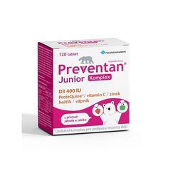 Preventan Junior Komplex D3 400IU 120 tablet