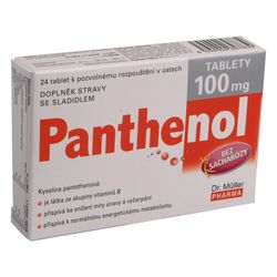 Panthenol tablety 100mg tbl.24 Dr.Müller