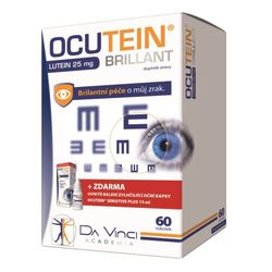 Ocutein Brillant Lutein 25mgDaVinci 60tob.+kapky