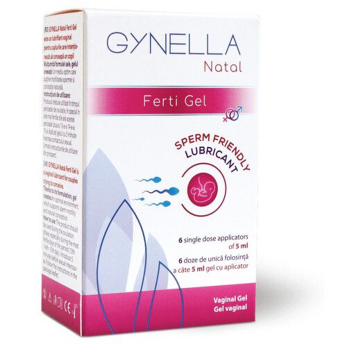 GYNELLA Natal Ferti Gel jednorázové aplikátory 6x5ml