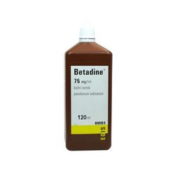 BETADINE 75MG/ML kožní podání roztok 120ML