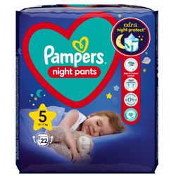 Pampers Night Pants kalhotkové plenky S5 22ks