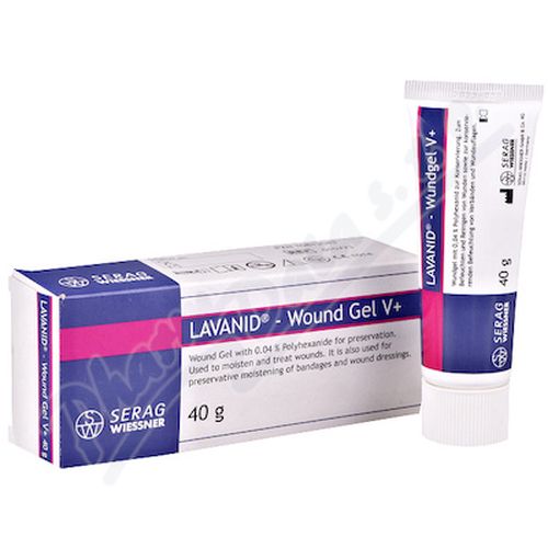 LAVANID gel na rány V+ 0,04 % polyhexanid 40G TUBA,1KS