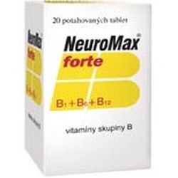 NEUROMAX FORTE 100MG/200MG/0,2MG potahované tablety 20