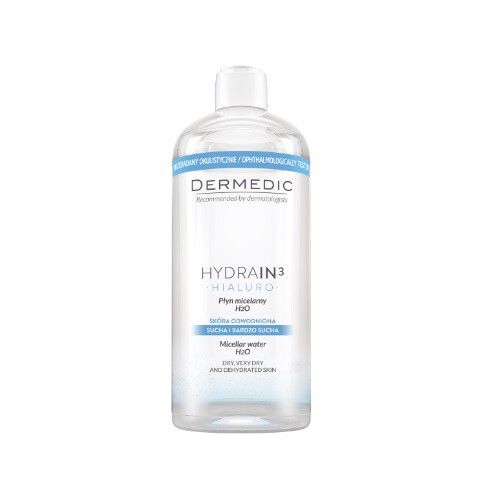 Dermedic Hydrain3 Hialuro Micelární voda 500ml