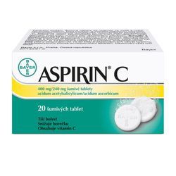 ASPIRIN C 400MG/240MG šumivá tableta 20