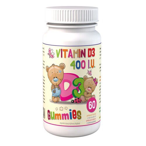 D3 Gummies 60 pektinových bonbónů