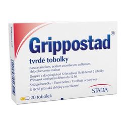 GRIPPOSTAD 200MG/150MG/25MG/2,5MG tvrdé tobolky 20