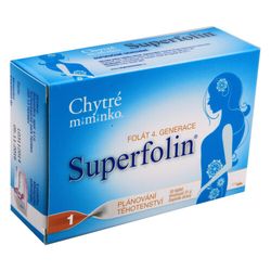 Chytré miminko superfolin 1 PLAN 30 kapslí