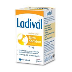 LADIVAL Beta karoten 15mg tob.60