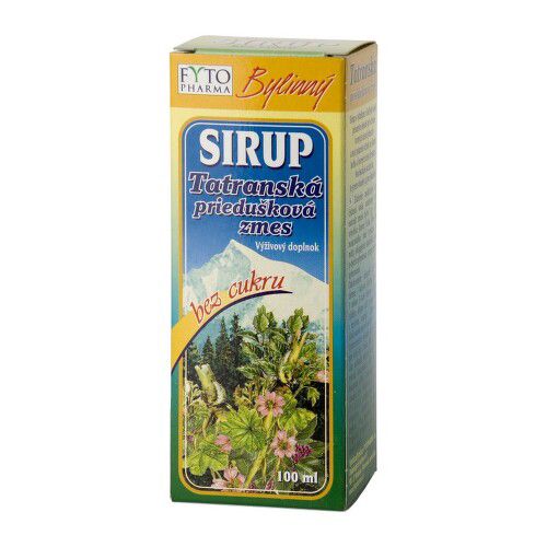 Tatranská průduš.směs Bylin.sirup bez cukru 100ml