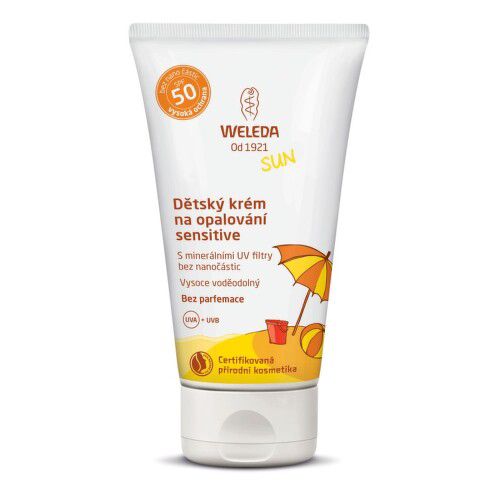 WELEDA Dětský krém na opalování SPF50 sensitive 50ml