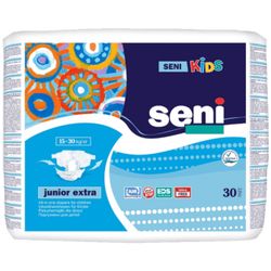 SENI KIDS JUNIOR EXTRA KALHOTKY ABSORPČNÍ PRODYŠNÉ PRO DĚTI, 15+KG,910ML,