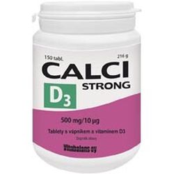 Calci Strong + Vitamin D3 150 tablet Vitabalans