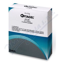 OFTAGEL 2,5MG/G oční podání gel 30G