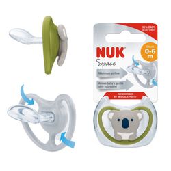 NUK Dudlík Space SI V1(0-6m) 1 ks BOX 730286