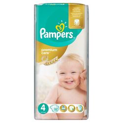 PAMPERS plenky Premium Care 4 Maxi 52ks