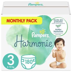 Pampers Harmonie 3 Plenky 6-10 kg 180 ks