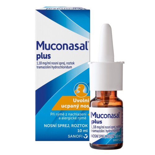 MUCONASAL PLUS nosní sprej 10ml