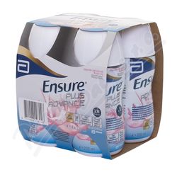 ENSURE PLUS ADVANCE JAHODOVÁ PŘÍCHUŤ perorální roztok 4X220ML