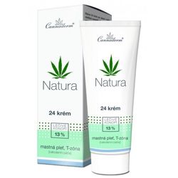 Cannaderm Natura 24 krém na mastnou pleť 75