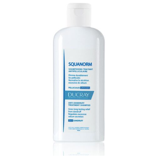 DUCRAY Squanorm Šampon-mastné lupy 200ml