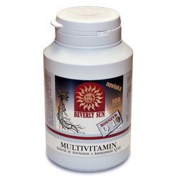 Multivitamin-minerál se ženšenem + koenzym Q10 100 tablet