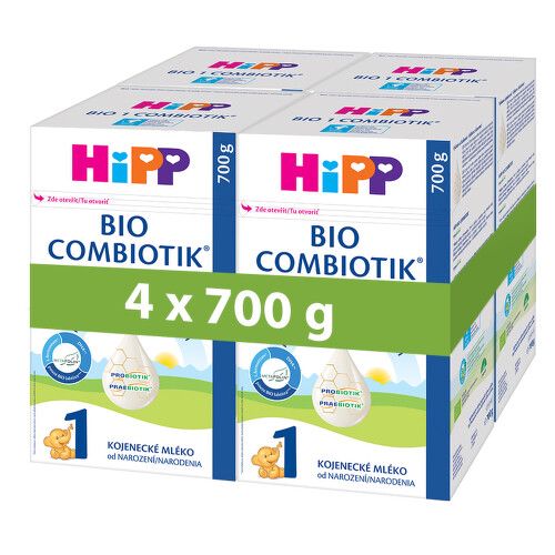 HiPP MLÉKO 1 BIO Combiotik 4x700g