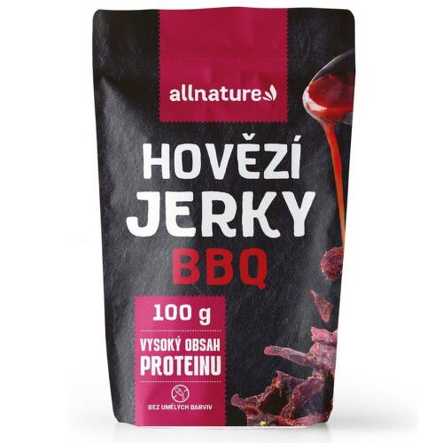 Allnature BEEF BBQ Jerky 100g